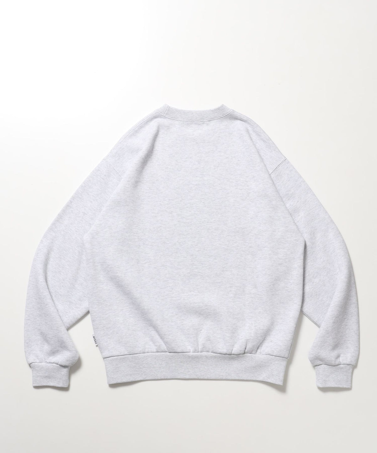 エンブレム刺繍カレッジロゴスウェット / 裏起毛 クルーネック スパンフライス トレンド ストリート ユニセックス
