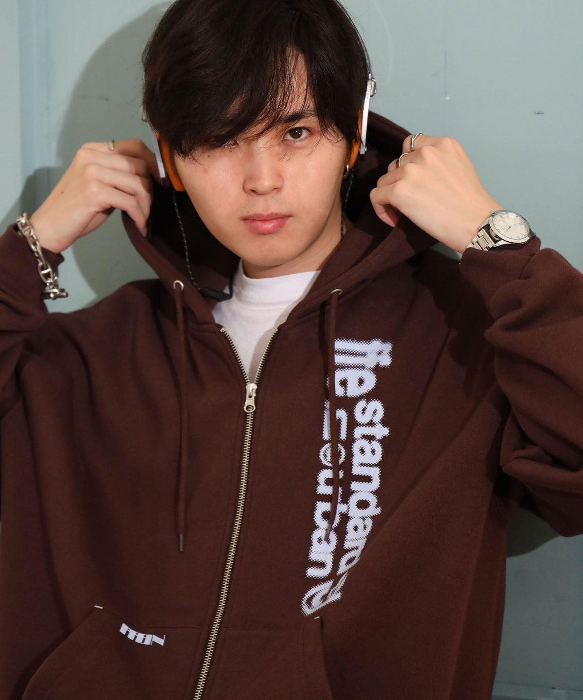 モデル：H177 Size:L　ダークブラウン
