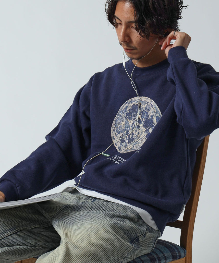 モデル：H178 Size:M　ダークネイビー　地球柄
