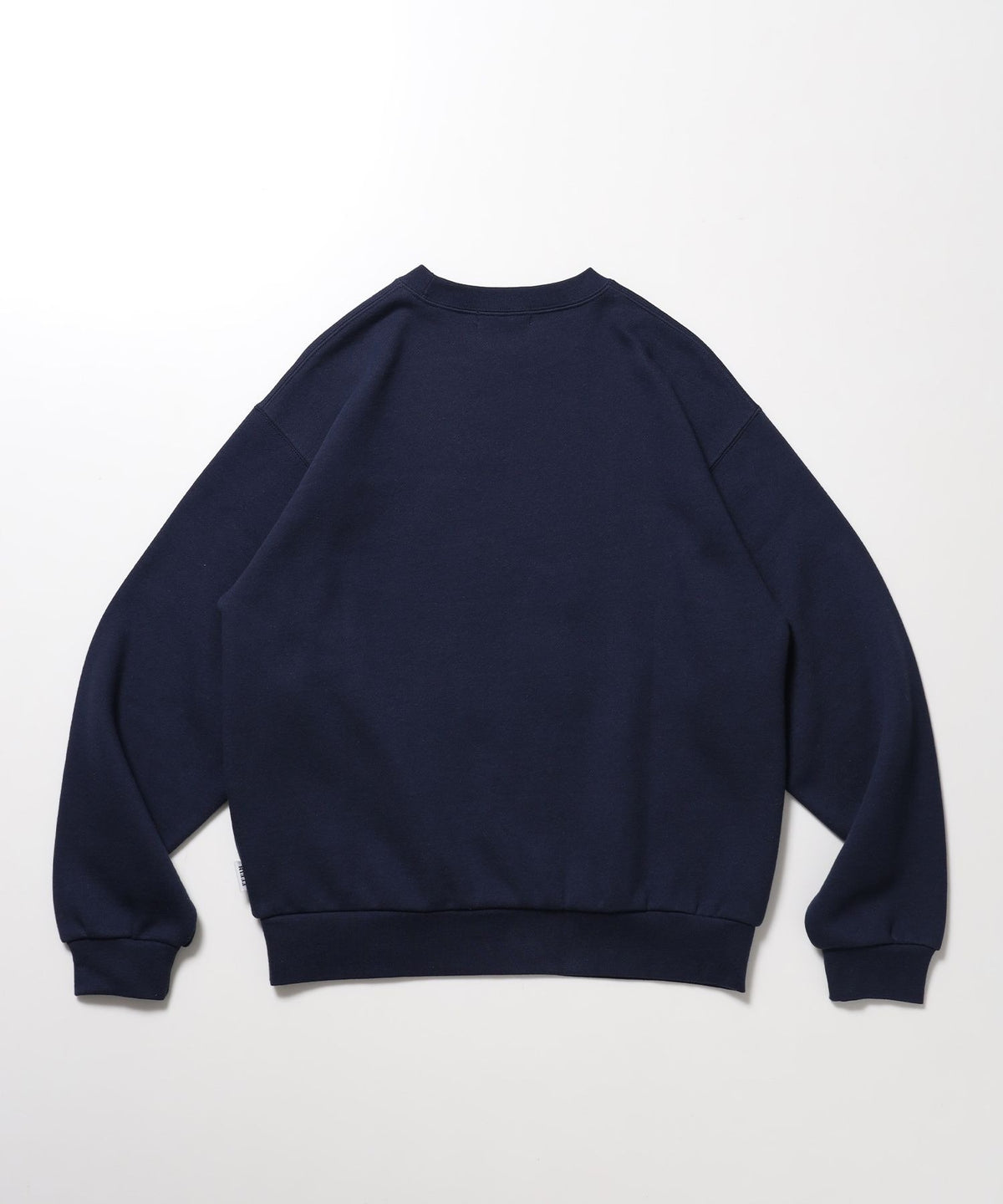 エンブレム刺繍カレッジロゴスウェット / 裏起毛 クルーネック スパンフライス トレンド ストリート ユニセックス