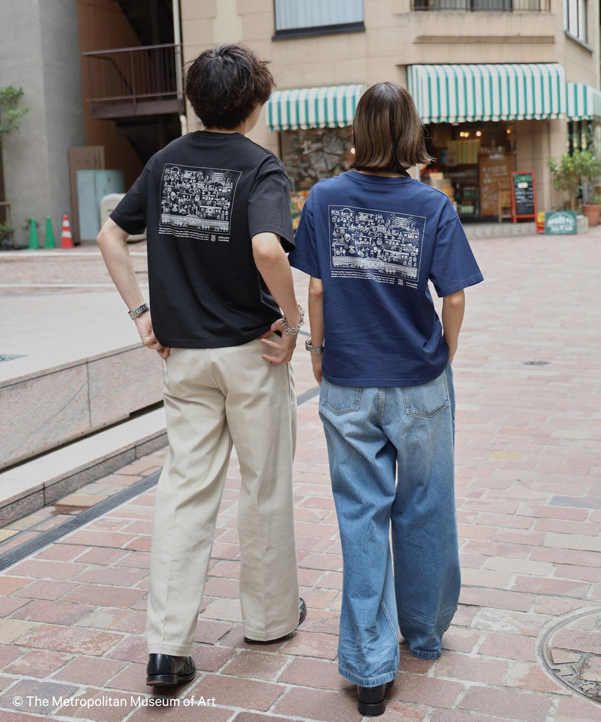 モデル：H178 Size:L　ﾌﾞﾗｯｸ　H163 Size:S　ネイビー