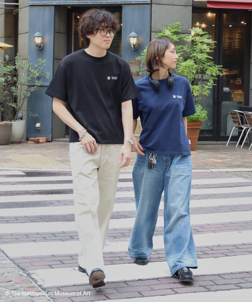 モデル：H178 Size:L　ﾌﾞﾗｯｸ　H163 Size:S　ネイビー