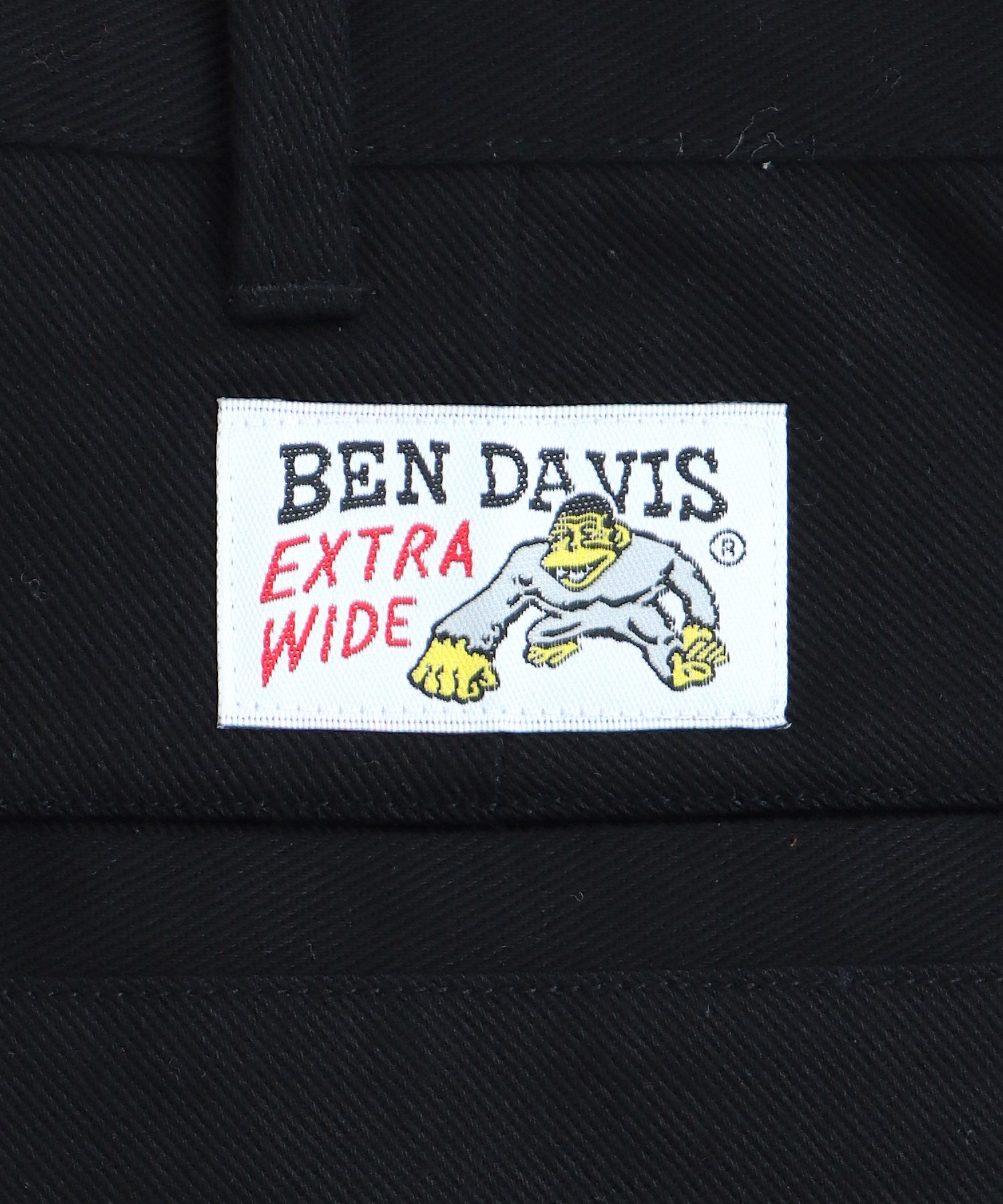 【BEN DAVIS(ベン デイビス)】EXTRA WIDE PANTS  / エクストラ ワイド パンツ ホワイト