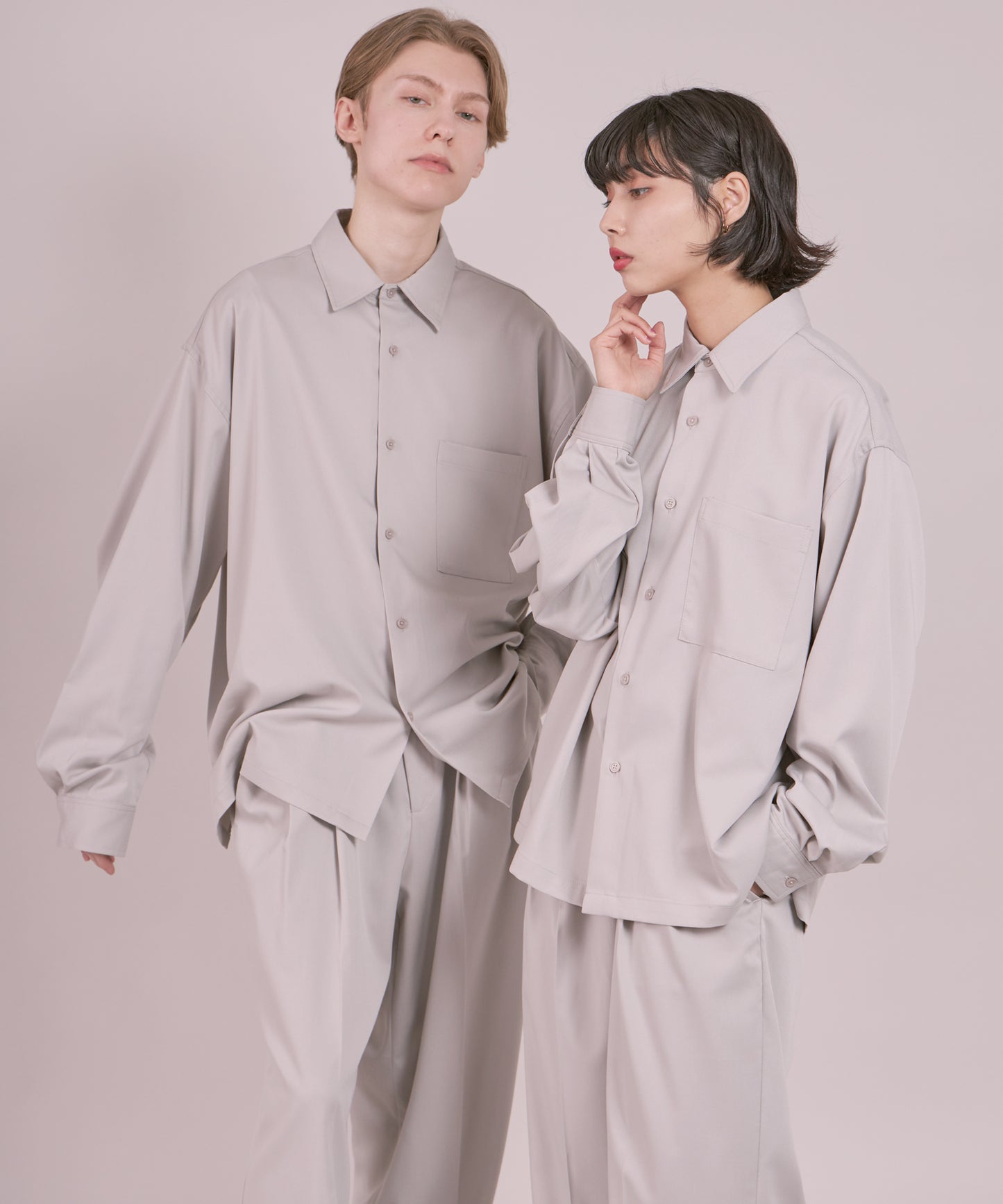 モデル：MEN H180 Size:L　WOMEN H160 Size:S