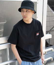 POCKET TEE / ピスポケット 定番 半袖Tシャツ ブラック