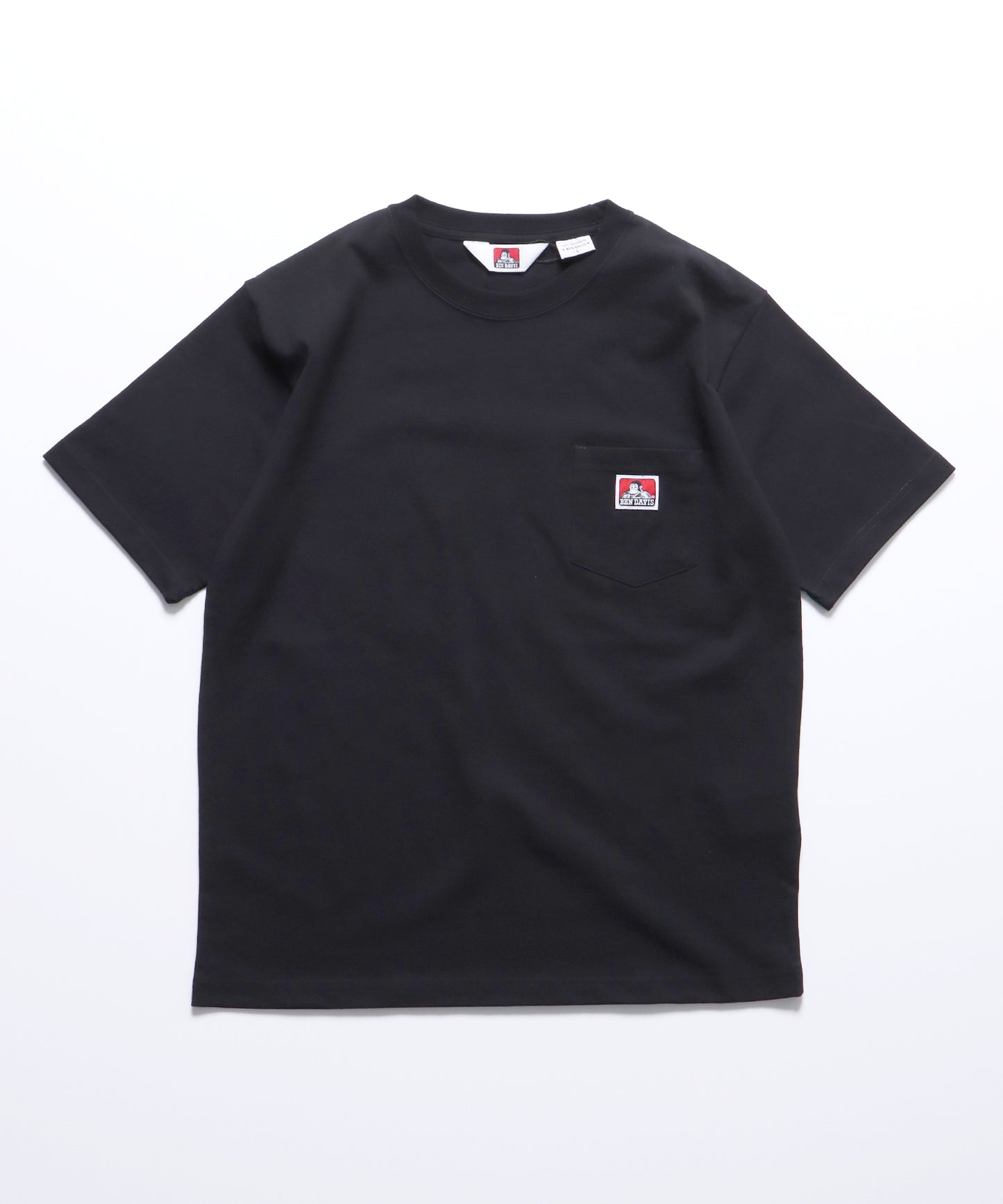 POCKET TEE / ピスポケット 定番 半袖Tシャツ ブラック