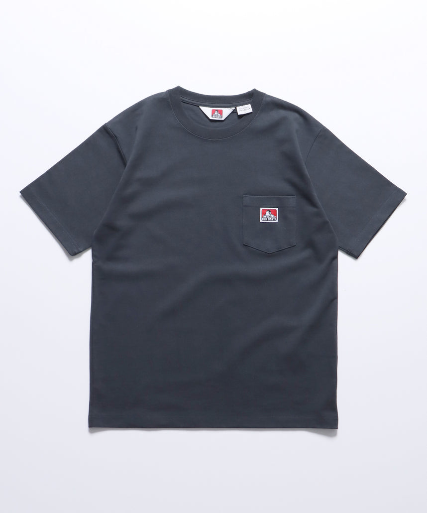 POCKET TEE / ピスポケット 定番 半袖Tシャツ チャコール