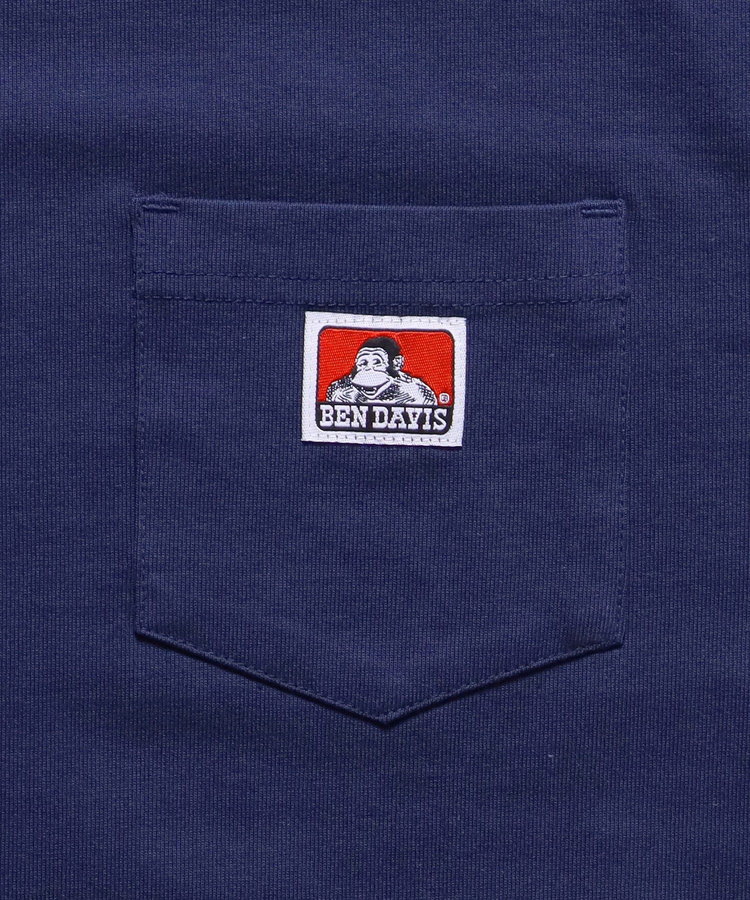 【BEN DAVIS(ベン デイビス)】POCKET TEE / ピスポケット 定番 半袖Tシャツ ネイビー