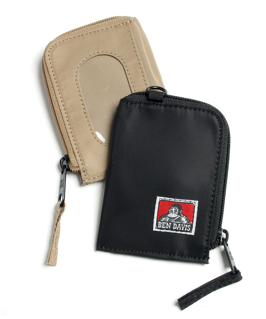 BEN DAVIS Lジップ ウォレット 財布 / ベンデイビス ブラック ベージュ