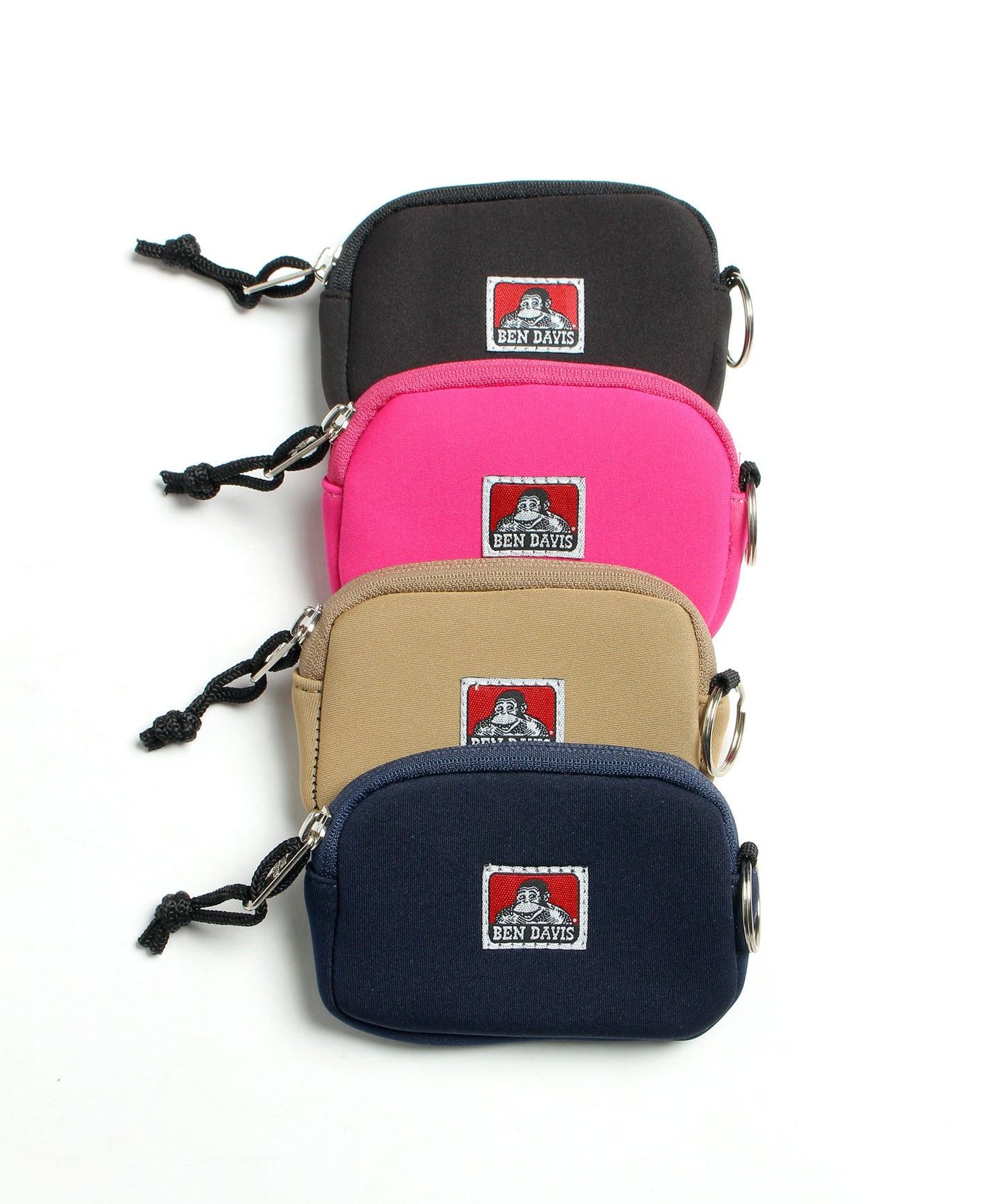 BEN DAVIS コインケース  / ベンデイビス ブラック ピンク ベージュ ネイビー